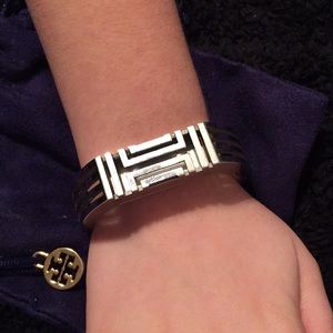 Tory Burch Silver Bangle Fitbit Bracelet